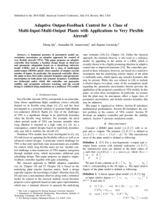 Adaptive Output-Feedback Control for A Class of