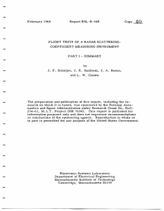 February  1968 Report  ESL-R-340 Copy 0
