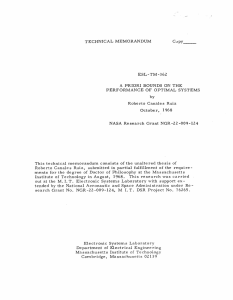 Copy_ TECHNICAL  MEMORANDUM ESL-TM-362