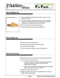 Nutrition F handouts AT
