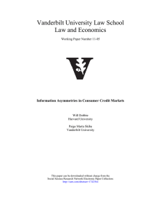 Vanderbilt University Law School Law and Economics