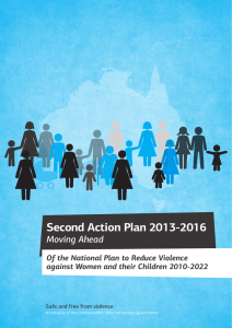 Second Action Plan 2013-2016 Moving Ahead against Women and their Children 2010-2022