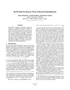 QCSP Made Practical by Virtue of Restricted Quantiﬁcation