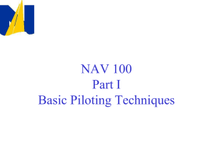 NAV 100 Part I Basic Piloting Techniques