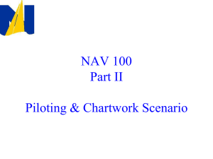 NAV 100 Part II Piloting &amp; Chartwork Scenario