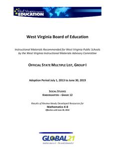 West Virginia Board of Education   