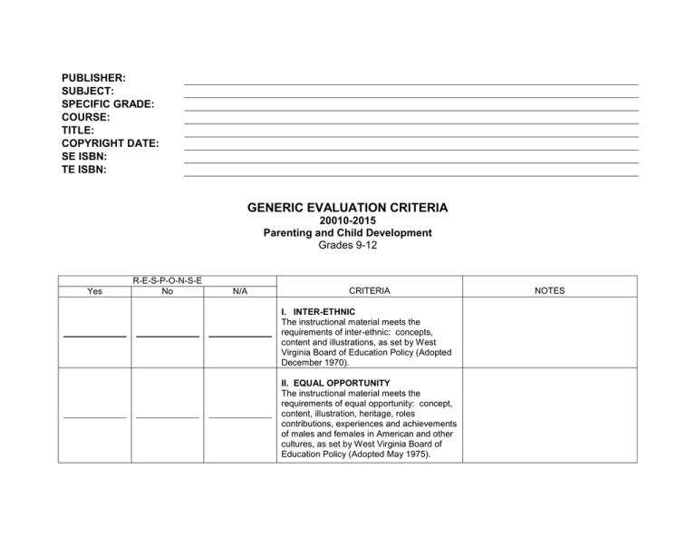 generic-evaluation-criteria