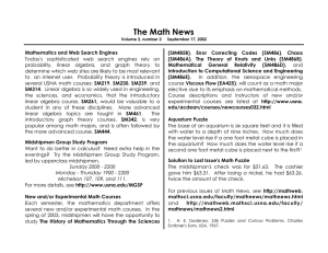 The Math News