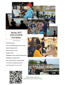 Spring 2012 USNA STEM Newsletter