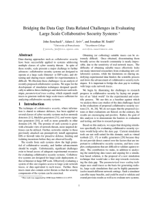 Bridging the Data Gap: Data Related Challenges in Evaluating