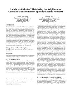 Labels or Attributes? Rethinking the Neighbors for