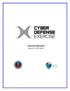 Exercise Directive Version 2.1 FPC Draft