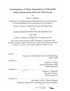 Sara  L. Ransom using  Transmission  Electron  Microscopy