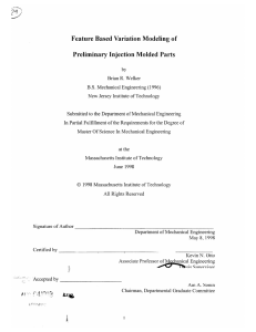 Feature Based  Variation Modeling  of