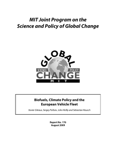 MIT Joint Program on the Science and Policy of Global Change