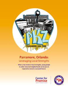 Parramore, Orlando: Leveraging Local Strengths