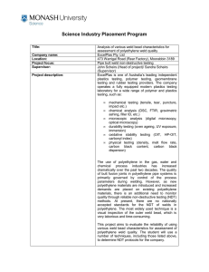 Science Industry Placement Program