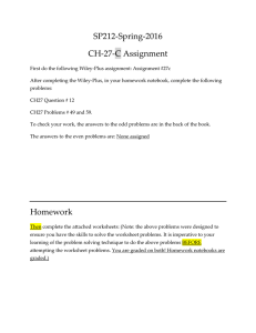 SP212‐Spring‐2016  CH‐27‐C Assignment 