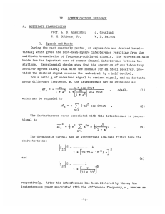 A.  MULTIPATH TRANSMISSION Prof.  L. B.  Arguimbau