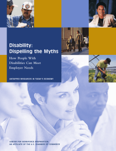 Disability: Dispelling the Myths How People With Disabilities Can Meet