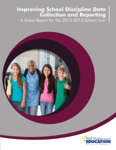 Improving School Discipline Data Collection and Reporting