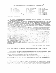 XII. PROCESSING  AND  TRANSMISSION  OF  INFORMATION