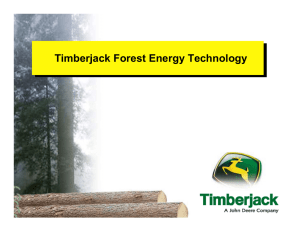 Timberjack Forest Energy Technology