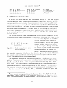 CIRCUIT  THEORY XXI. B.  J. Leon