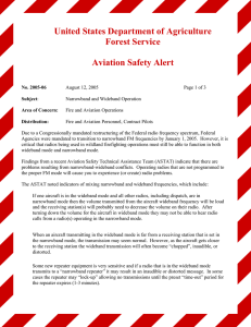 United States Department of Agriculture Forest Service Aviation Safety Alert