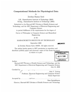 Computational  Methods  for  Physiological  Data