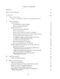 TABLE  OF  CONTENTS Publications  and  Reports xii Introduction