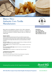 Blanco Nino: Authentic Corn Tortilla Manufacturers