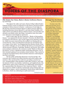 voices of the diaspora