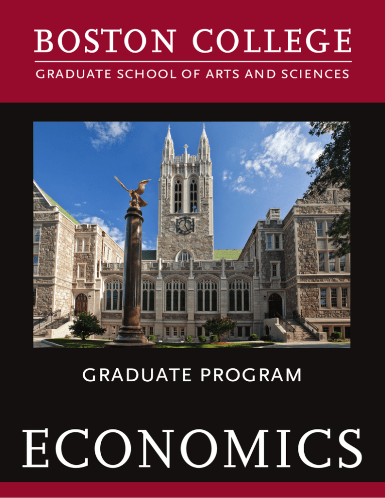 phd economics boston college