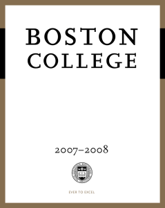 bos ton college 2007–2008 EVER  TO  EXCEL