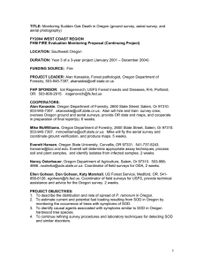 TITLE:  FY2004 WEST COAST REGION FHM FIRE Evaluation Monitoring Proposal (Continuing Project)