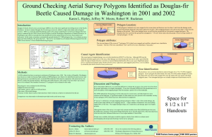Ground Checking Aerial Survey Polygons Identified as Douglas-fir