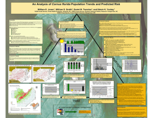 An Analysis of Population Trends and Predicted Risk Cornus florida William E. Jones