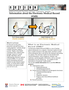 Information about the Electronic Medical Record  (EMR)