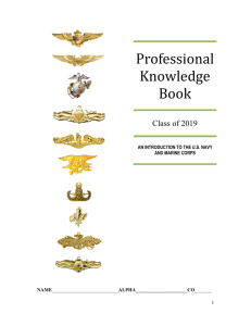 Professional Knowledge Book Class of 2019