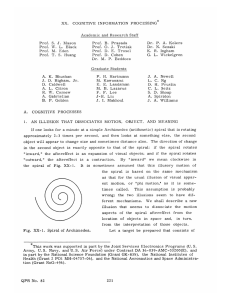 XX. COGNITIVE  INFORMATION  PROCESSING