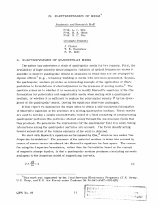 IX. ELECTRODYNAMICS  OF  MEDIA