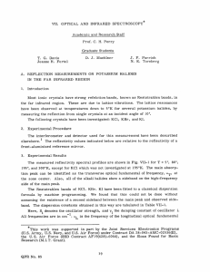 VII.  OPTICAL  AND  INFRARED  SPECTROSCOPY