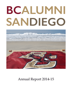 BC ALUMNI SAN DIEGO