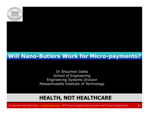 Will Nano-Butlers Work for Micro-payments?