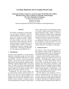 Learning Alignments and Leveraging Natural Logic