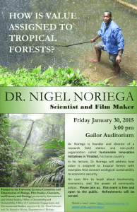 DR. NIGEL NORIEGA HOW IS VALUE ASSIGNED TO TROPICAL