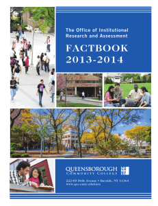 FActBook 2013-2014 The Office of Institutional Research and Assessment