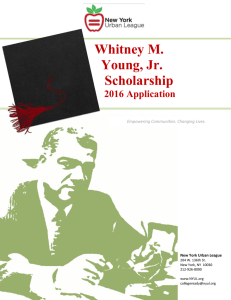 Whitney M. Young, Jr. Scholarship
