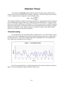 Detection Theory